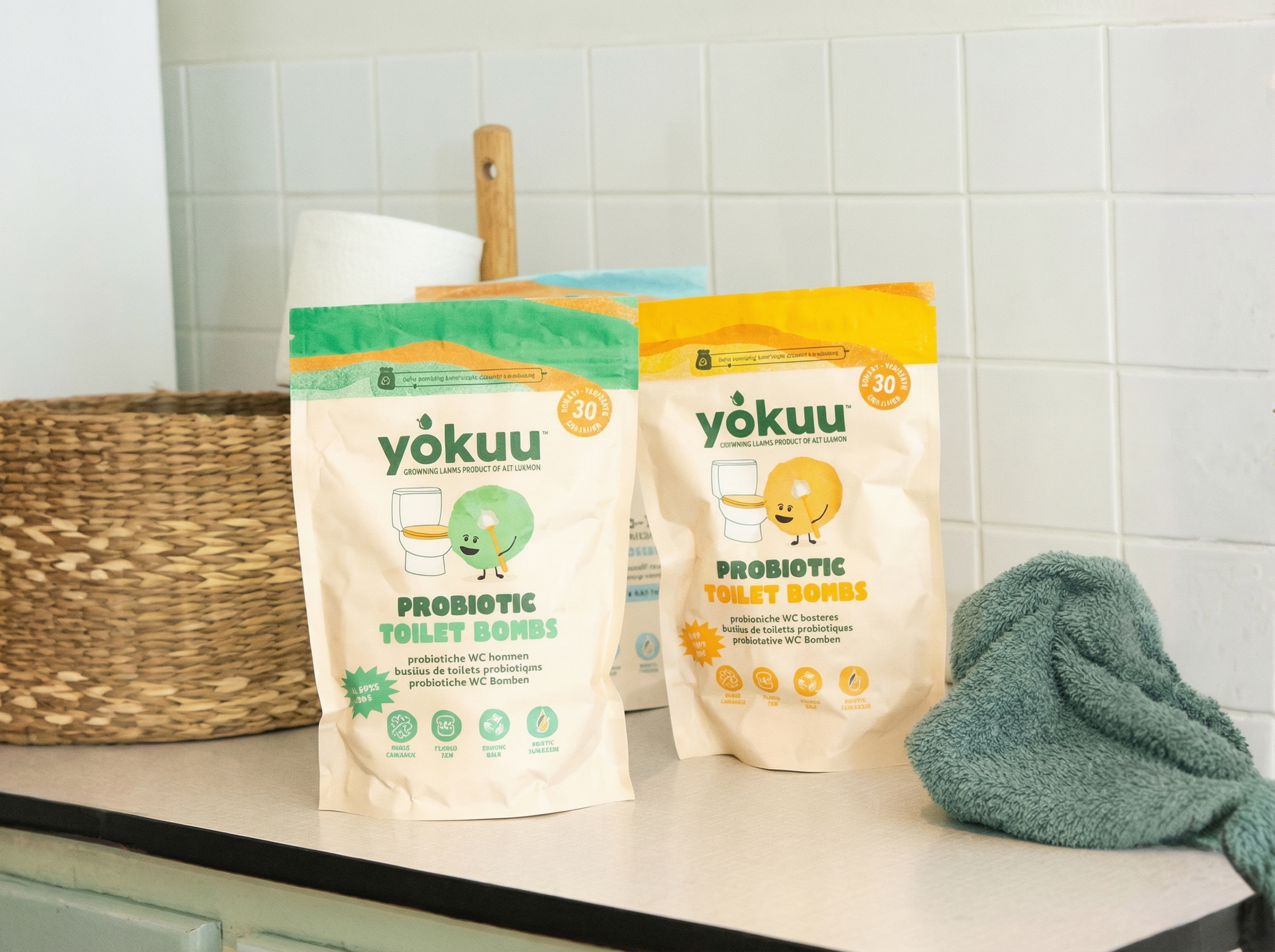 Natūralus tualeto valiklis su antibakteriniu poveikiu